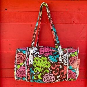 Vera Bradley Lola small floral gym/duffel bag